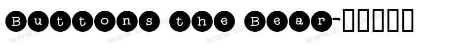 Buttons the Bear字体转换